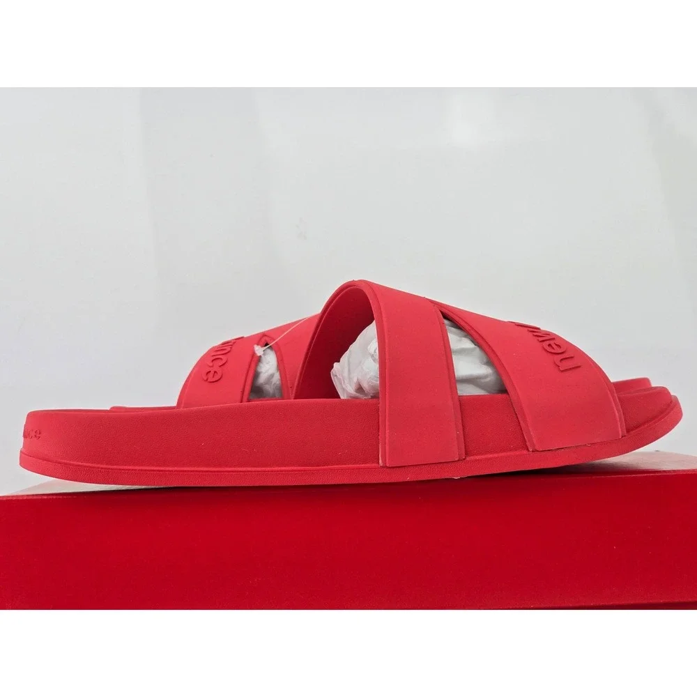 New Balance 200 N Slide Sandals Mens 9 Womens 11 Red SUF20SB1 -New